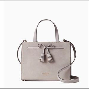 Kate Spade Hayes suede small satchel